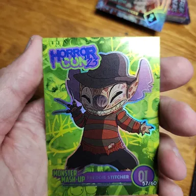 HorrorCon Holographic Remark Cards