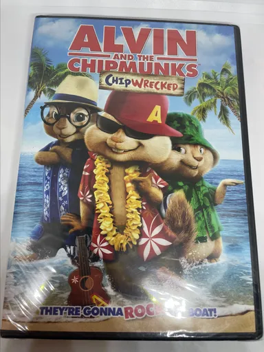 Alvin and the Chipmunks: Chipwrecked (DVD, 2011) New Sealed