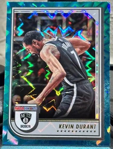 2022-23 NBA Hoops Kevin Durant Teal Explosion #10 Nets