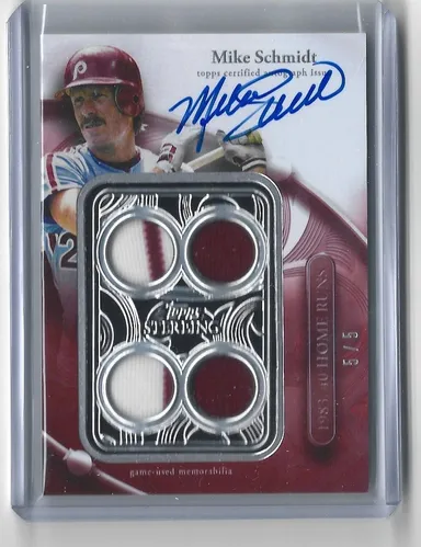 2024 Topps Sterling Mike Schmidt Auto 5/5