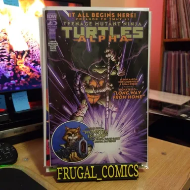Teenage mutant ninja turtles Alpha  cover A
