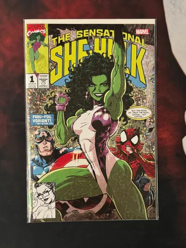 The Sensational She-Hulk Vol. 2 #1L (Kaare Andrews Exclusive Variant)