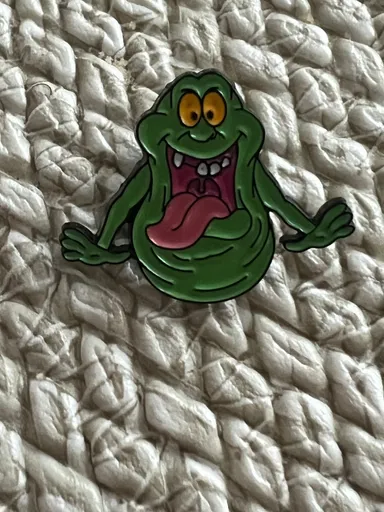 Ghostbusters Slimer fantasy pin