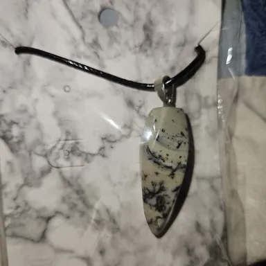 Ocean jasper stone pendant