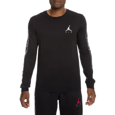 Jordan Sportswear 'Cement Print' Long Sleeved T-Shirt (Sz L)