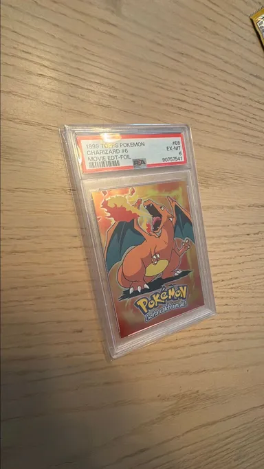 Charizard- Topps Movie Edition Foil (EX-MT 6)