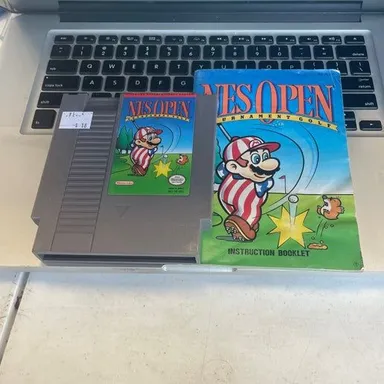 NES Open Tournament Golf with manual