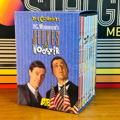 Jeeves and Wooster The Complete Collection DVD Box Set 2002 8-Disc Set TV Series