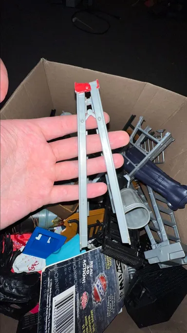 Jakks(?) Grey/Red Ladder Accessories