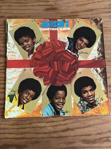 Jackson 5 Christmas Album 1970 Motown vinyl record LP Artist: Michael Jackson, Jermaine Jackson