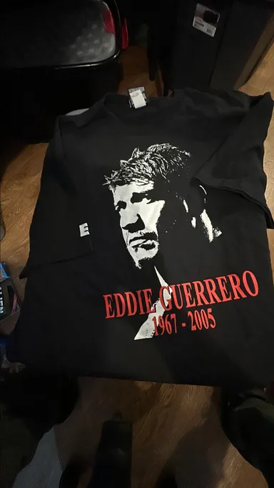 Eddie Guerrero  memorial  T shirt 2xL. Has eg on sleeve