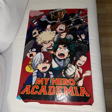 POSTER: My Hero Academia - Large 22.5in x 34in (Pre-Owned)