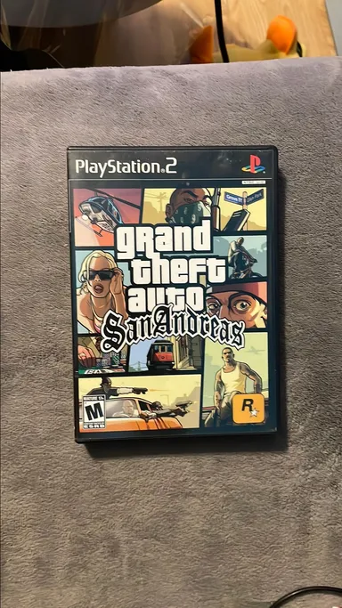 PS2 Grand Theft Auto San Andreas Complete