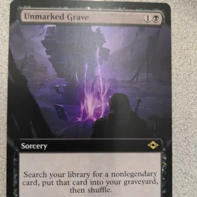single - unmarked grave extended art mh2