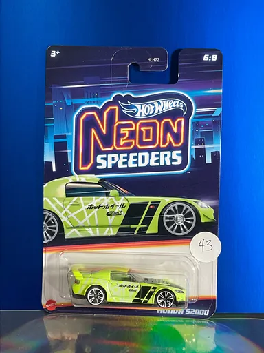HW#43 Neon Speeders Series 2 Honda S2000 6/8