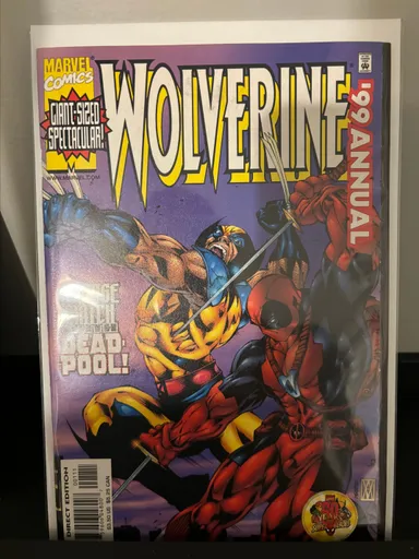 Wolverine '99 Annual / Wolverine vs Deadpool / Marvel 1999 Great Condition