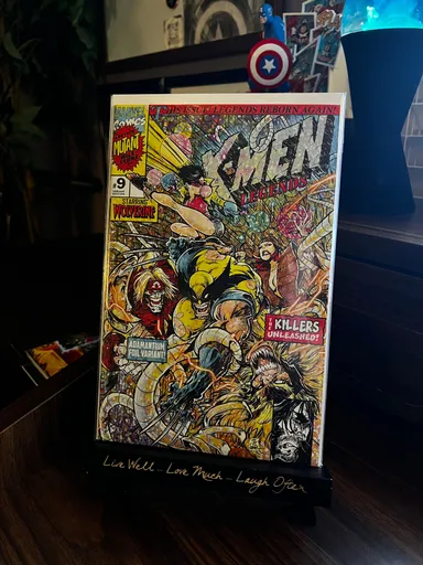 MARVEL: X-Men Legends 9 Adamantium Foil not Foil Kaare Andrew's