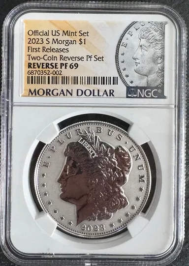 2023 S Reverse Proof $1 Morgan Dollar NGC PF69 Early Releases (1 Coin )