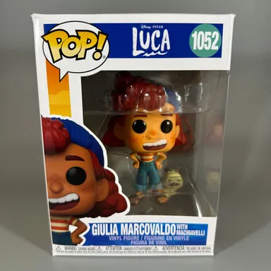Funko POP! Disney Pixar - Luca - Giulia Marcovaldo with Machiavelli #1052