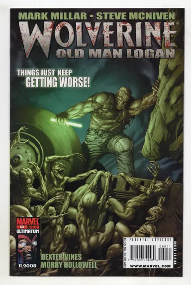 Wolverine (Old Man Logan) #69 NM- First Print Mark Millar Steve McNiven