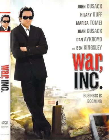 War, Inc. (DVD, 2008) john Cusack Hilary Duff Marisa Tomei Joan Cusack Dan Aykro