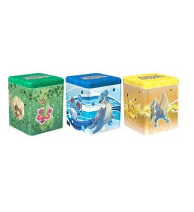 Pokémon 3 Pack Stacking Tins with Booster Packs
