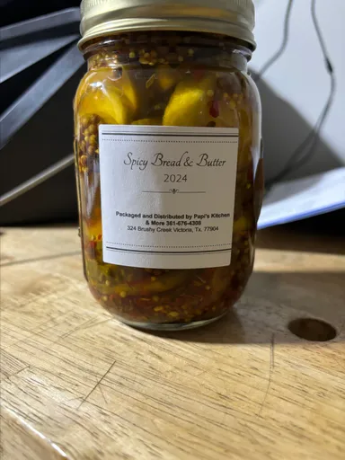 Spicy Bread and butter pickle