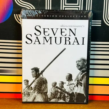 Seven Samurai DVD 1954 The Criterion Collection Akira Kurosawa NEW Sealed