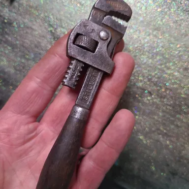 Vintage Stillson no. 6 monkey wrench