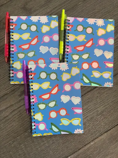 “Sunglasses” Notebook & Pen Set