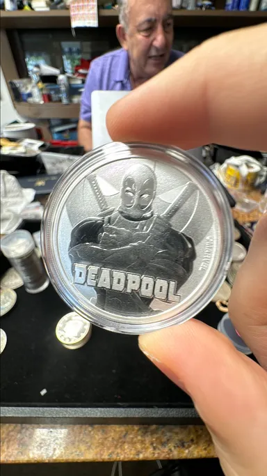 Deadpool 1oz Silver **COLLECTIBLE