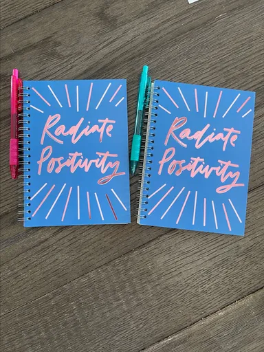 “Radiate Positivity” Notebook & Pen Set