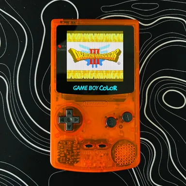 Modded Gameboy Color - Orange