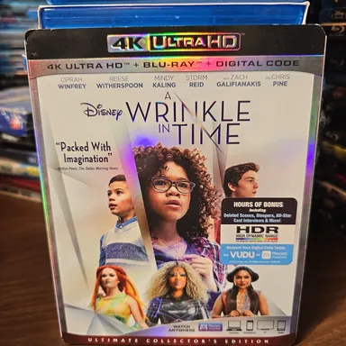 Disney A Wrinkle in Time 4K Ultra HD + Blu-Ray