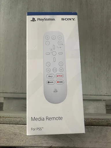 Sony Playstation PS5 Media Remote - White OEM BRAND NEW