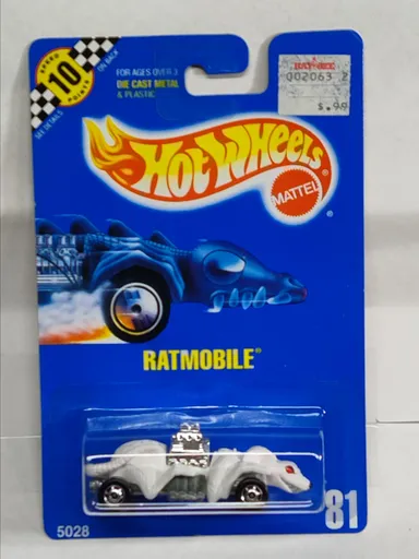 Hot Wheels #81  Ratmobile  Hot Ones Wheels  Speed Points Card