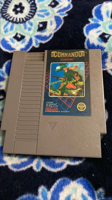 NES Commando cart