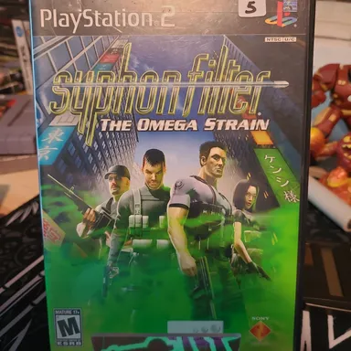 PS2 Syphon Filter The Omega Strain