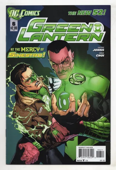 Green Lantern New 52 #6 VF- First Print