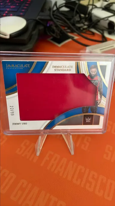 2022 Immaculate Jimmy Uso patch auto