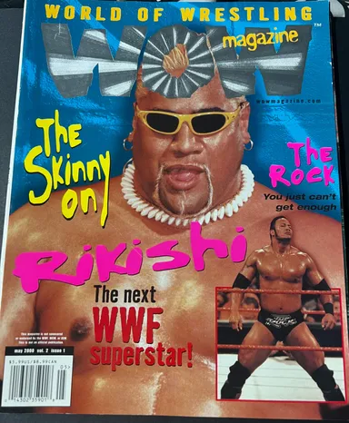 May 2000 Rikishi WOW Wrestling Magazine