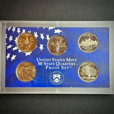 1999-S US Mint 50 State Quarters Proof Set