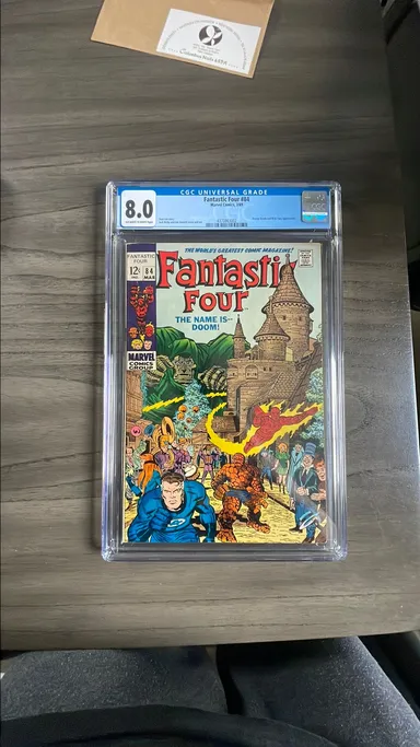 Fantastic four 84 CGC 8.0