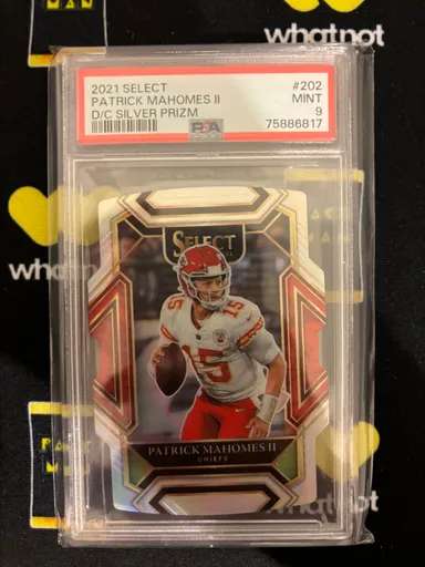 Patrick Mahomes II 2021 Select Die Cut Silver