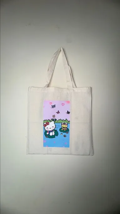 420 Hello Kitty & Keroppi Tote bag