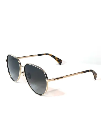 Lanvin Aviator Sunglasses LNV107S 714 Gold 61mm