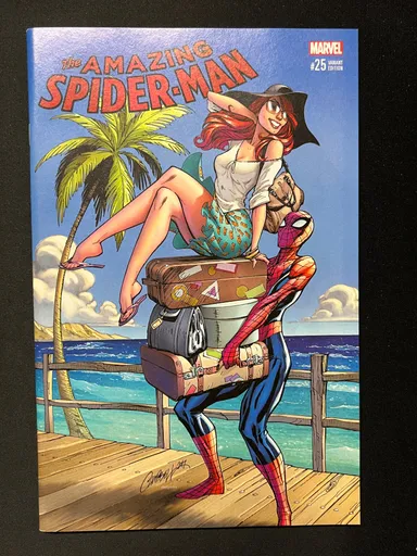 Amazing Spider-Man #25 J. Scott Campbell KRS Comics Variant Cover