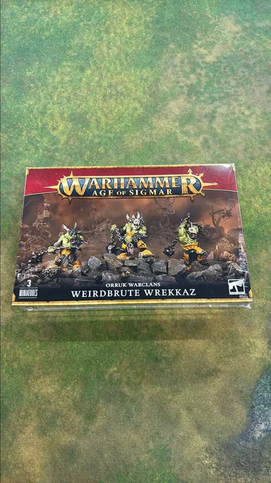 Warhammer AOS-Orruk Warclans: WeirdBrute Wrekkaz