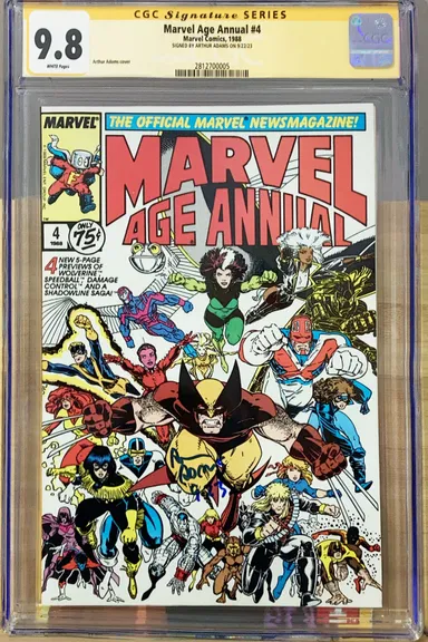 Marvel Age Annual #4 signed!