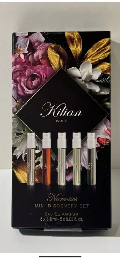 NIB Kilian Paris Mini Discovery Set Perfume Sample Veil 5×1.5ml Eau De Parfum